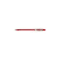 Variante rouge - Stylo bille en plastique givré