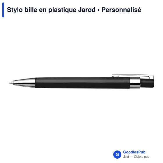 Stylo bille en plastique Jarod - Image 2