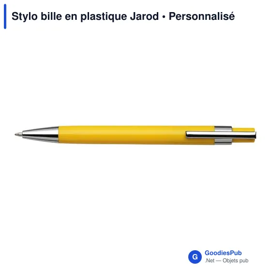 Stylo bille en plastique Jarod - Image 12