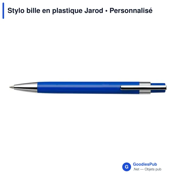 Stylo bille en plastique Jarod - Image 10