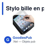 Stylo bille en plastique Lana - Miniature 6