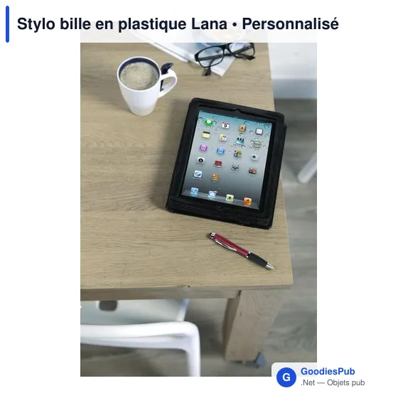Stylo bille en plastique Lana - Image 7