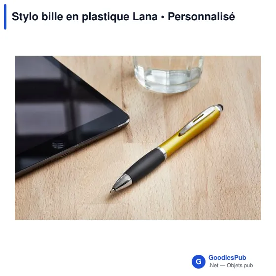 Stylo bille en plastique Lana - Image 8