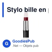 Stylo bille en plastique Martin - Miniature 3