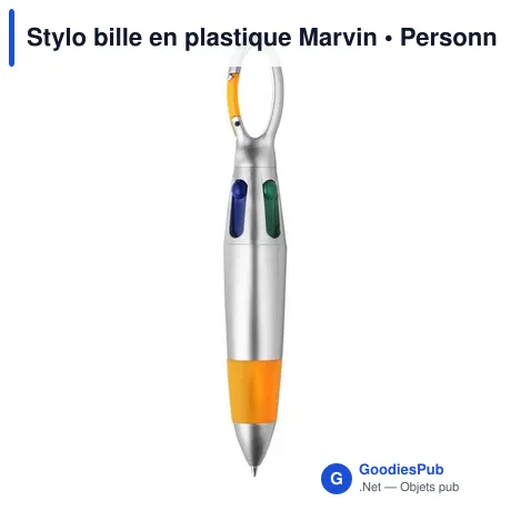Stylo bille en plastique Marvin