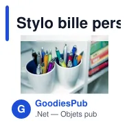Stylo bille personnalisable Newport avec logo - Écriture professionnelle - Miniature 5