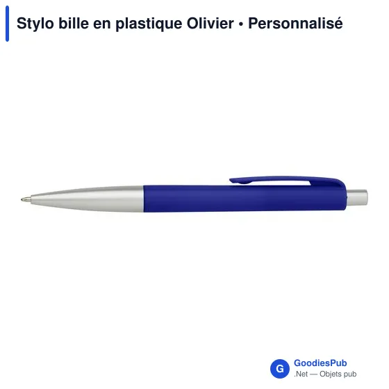 Stylo bille personnalisable avec logo pour entreprises - Image 2