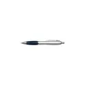 Variante bleu marine foncé - Stylo bille en plastique recyclé Cardiff