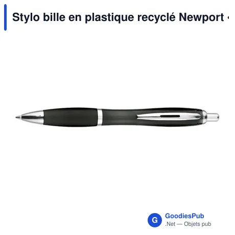 Stylo bille en plastique recyclé Newport