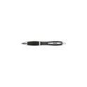 Variante noir - Stylo bille en plastique recyclé Newport
