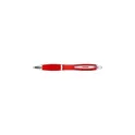 Variante rouge - Stylo bille en plastique recyclé Newport