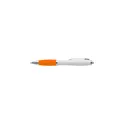 Variante orange - Stylo bille en plastique recyclé Swansea