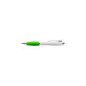 Variante vert citron - Stylo bille en plastique recyclé Swansea