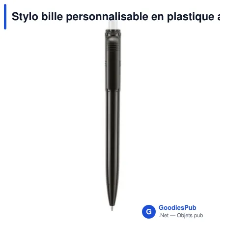 Stylo bille personnalisable en plastique avec logo - Stilolinea Ducal Extra