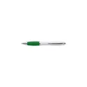 Variante bleu - Stylo bille personnalisable en plastique avec logo - Swansea