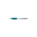Variante bleu clair - Stylo bille personnalisable en plastique avec logo - Swansea