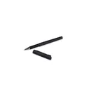 Variante noir - Stylo bille gel personnalisable avec capuchon - Dianaavec logo