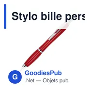 Stylo bille personnalisable en ABS recyclé opaque avec logo - Hawaï Hardcolour - Miniature 5