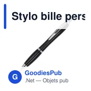 Stylo bille personnalisable en ABS recyclé opaque avec logo - Hawaï Hardcolour - Miniature 7
