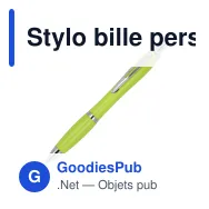Stylo bille personnalisable en ABS recyclé opaque avec logo - Hawaï Hardcolour - Miniature 8