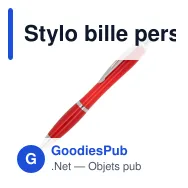 Stylo bille personnalisable transparent en plastique Ocean Bound avec logo - Hawaï - Miniature 6