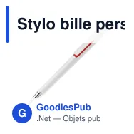 Stylo bille personnalisable bicolore en ABS avec logo - Illusion - Miniature 5