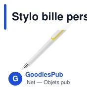 Stylo bille personnalisable bicolore en ABS avec logo - Illusion - Miniature 8