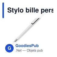Stylo bille personnalisable bicolore en ABS avec logo - Illusion - Miniature 9