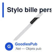 Stylo bille personnalisable opaque uni ou bicolore avec logo - Kuma - Miniature 5