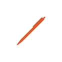 Variante Orange - Stylo bille personnalisable opaque uni ou bicolore avec logo - Kuma