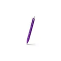 Variante violet - Stylo-bille personnalisable Malvion avec logo en ABS recyclé