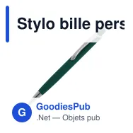 Stylo bille personnalisable en aluminium toucher doux avec logo - Monaco - Miniature 4