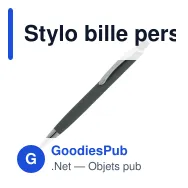 Stylo bille personnalisable en aluminium toucher doux avec logo - Monaco - Miniature 6