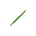 Variante Vert clair - Stylo bille personnalisable en aluminium toucher doux avec logo - Monaco