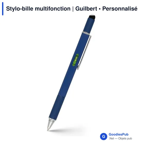 Stylo-bille multifonction personnalisable avec logo | Guilbert - Image 1
