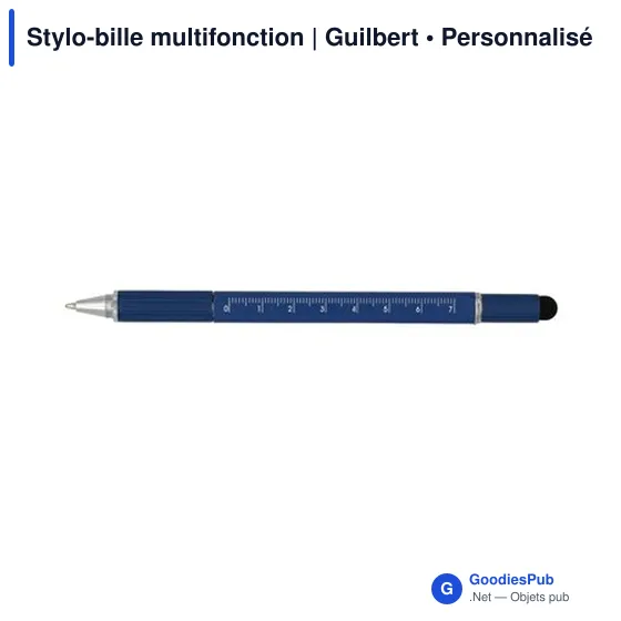 Stylo-bille multifonction personnalisable avec logo | Guilbert - Image 2
