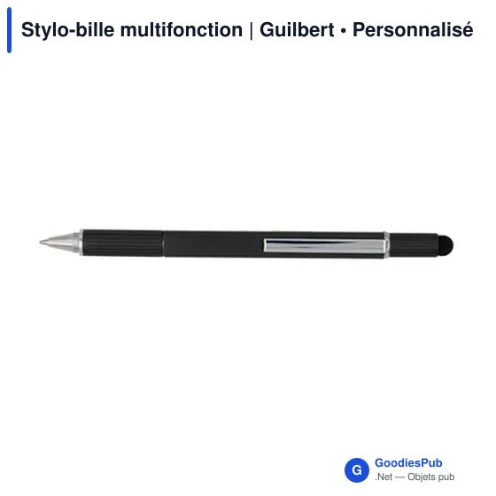 Stylo-bille multifonction personnalisable avec logo | Guilbert - Image 11