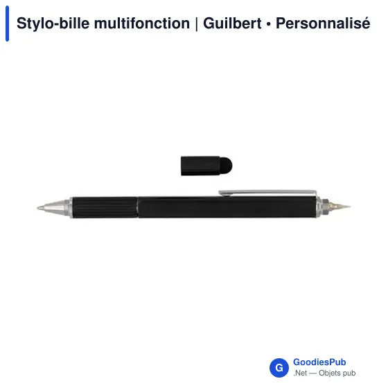 Stylo-bille multifonction personnalisable avec logo | Guilbert - Image 12