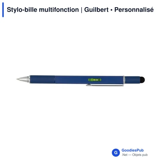 Stylo-bille multifonction personnalisable avec logo | Guilbert - Image 3