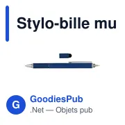 Stylo-bille multifonction personnalisable avec logo | Guilbert - Miniature 5