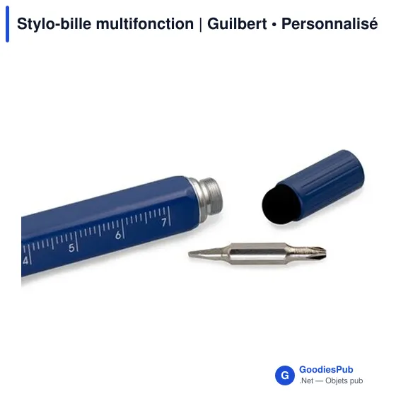 Stylo-bille multifonction personnalisable avec logo | Guilbert - Image 6