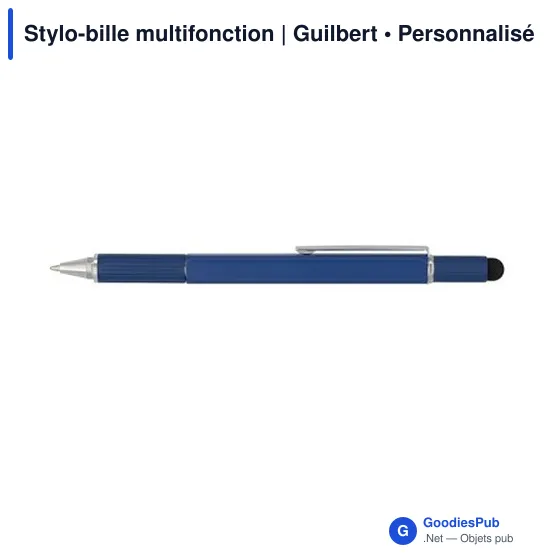 Stylo-bille multifonction personnalisable avec logo | Guilbert - Image 7