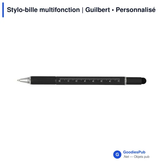 Stylo-bille multifonction personnalisable avec logo | Guilbert - Image 9