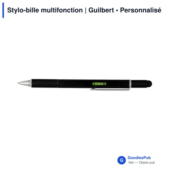 Stylo-bille multifonction personnalisable avec logo | Guilbert - Image 10