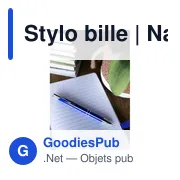 Stylo bille | Nathaniel - Miniature 4