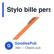 Stylo bille personnalisable en papier avec logo - New York - Miniature 5