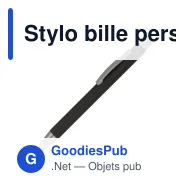 Stylo bille personnalisable en papier avec logo - New York - Miniature 7