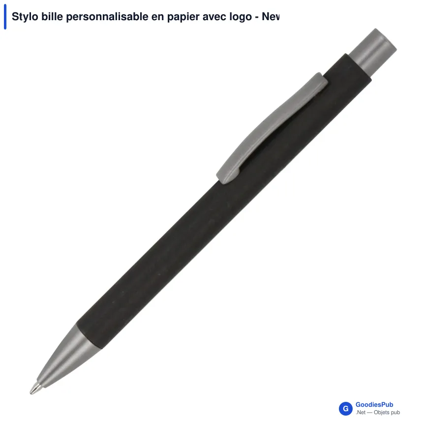 Stylo bille personnalisable en papier avec logo - New York - Image 7