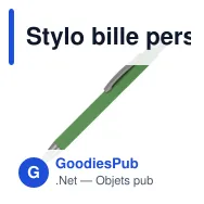 Stylo bille personnalisable en papier avec logo - New York - Miniature 8