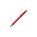 Variante Rouge - Stylo bille personnalisable en papier avec logo - New York